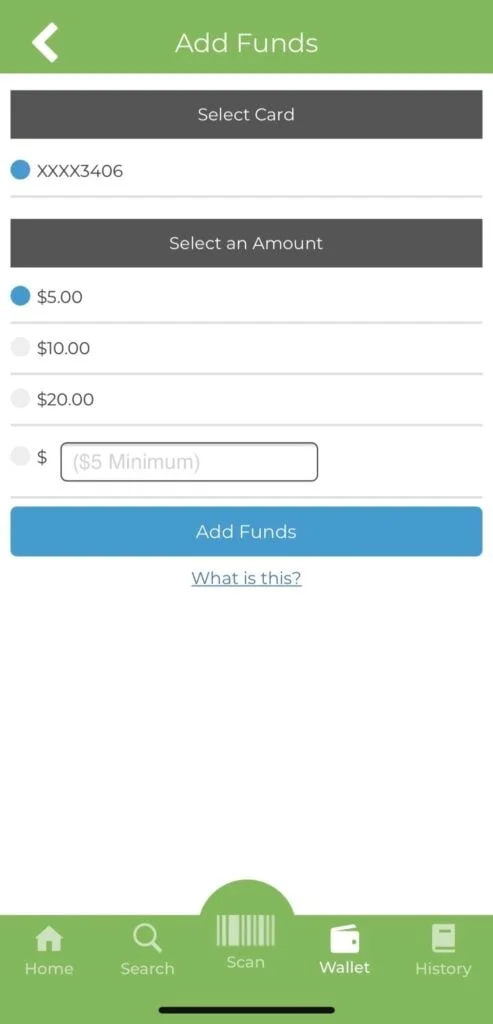 Contact GrabScanGo Support screenshot