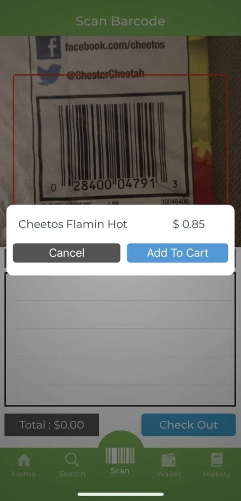 Add Products to Your Shopping Cart screenshot