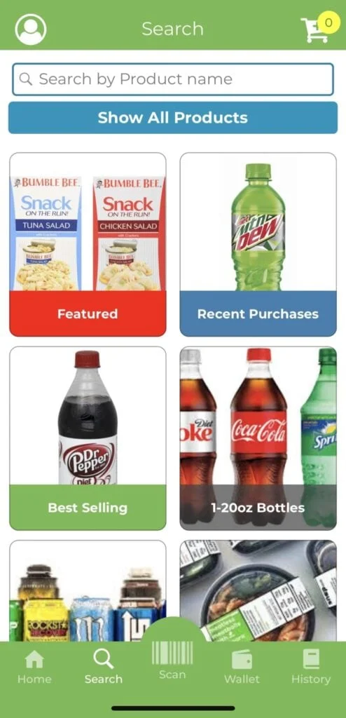 Add Products to Your Shopping Cart screenshot