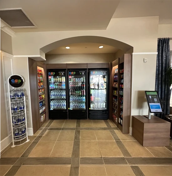After GrabScanGo market installation